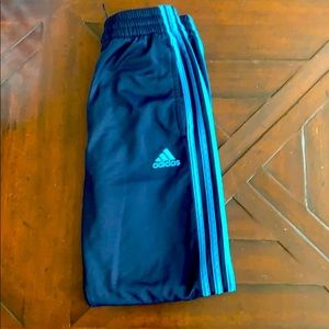 Boys 10/12 Adidas Jogger Sweatpants Blue Mint Cond